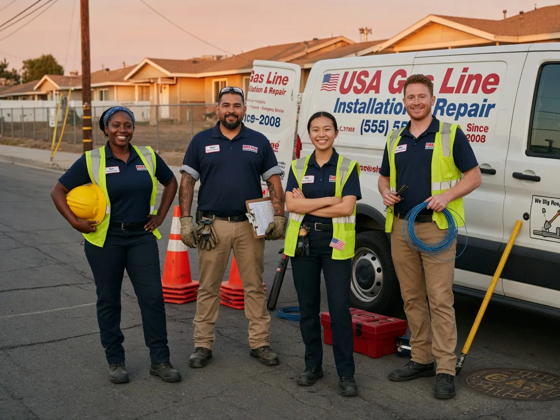 Gas Line Installation company in Villa Grove, IL