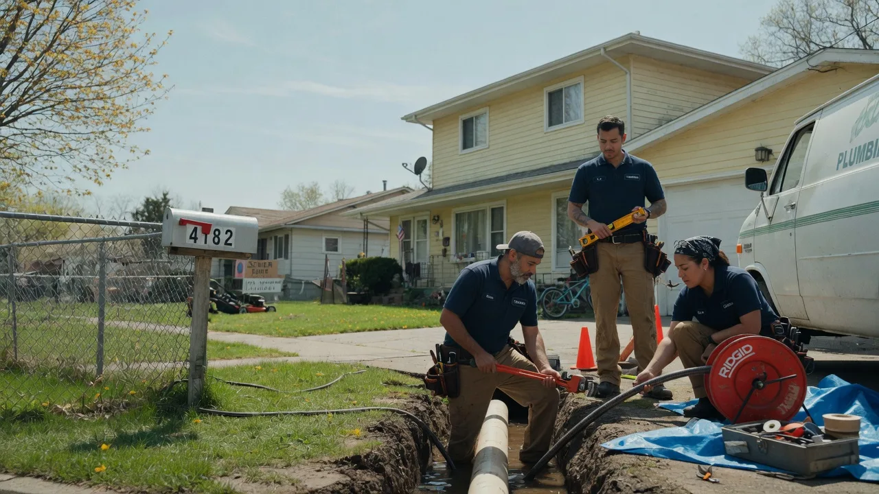 Gas Line Repair in Villa Grove, IL near me